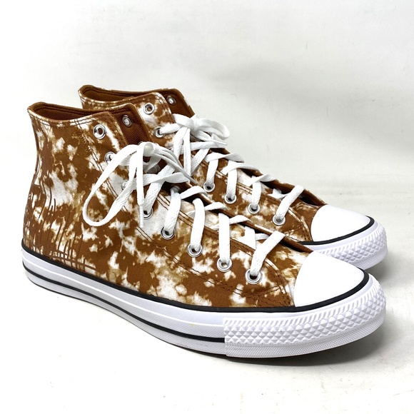 Converse Ctas High Top Shoes Men’s Size Canvas Warm Tan White Skate A06004C - Picture 2 of 11